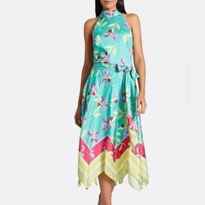 Tahari handkerchief dress